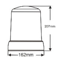 Lampe stroboscopique d'avertissement 12v 24v, camion tout-terrain robuste, ampoule halogène étanche, lumière de balise rotative à LED, offre spéciale - Product Image 4
