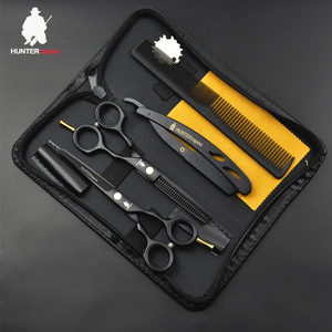 Kéo Cắt Tóc <span class=keywords><strong>5.5</strong></span> Inch Bộ Kéo Cắt Tóc Mỏng Bộ Kéo Cắt Tóc Bằng Thép Không Gỉ Dành Cho Thợ Làm Tóc Cắt Tóc Làm Tóc - Product Image 4