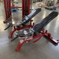 Banc de musculation pliable et réglable, équipement de salle de sport commercial pour la musculation et le bodybuilding