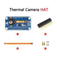 Module de capteur infrarouge pour caméra Raspberry Pi 45 degrés FOV 60X62 pour Zero et 4B