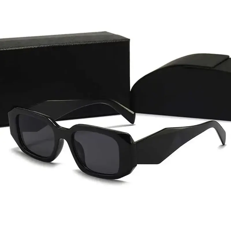 2024 nouvelle marque de luxe pra femmes Designer lunettes de soleil mode Protection UV lunettes pour hommes femme verre avec emballage