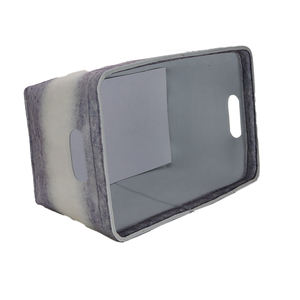 <span class=keywords><strong>Cesto</strong></span> de <span class=keywords><strong>ropa</strong></span> <span class=keywords><strong>sucia</strong></span> portátil plegable a prueba de agua, organizador de <span class=keywords><strong>ropa</strong></span> <span class=keywords><strong>triple</strong></span> dividido, Material de fieltro para <span class=keywords><strong>ropa</strong></span> <span class=keywords><strong>sucia</strong></span>, vida diaria - Product Image 4