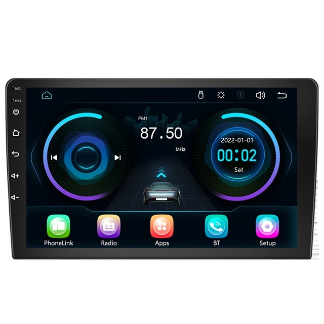 Hot Bundle 7 Inch Double Din Android Car Radio GPS Navigation Apple Carplay Bluetooth WiFi Mirror Link MP5 Player Touch Screen