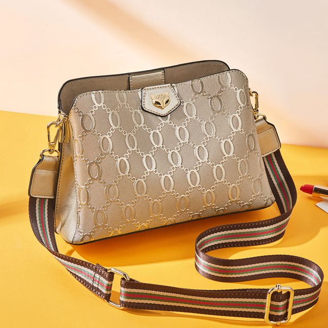 Customized logo handbag designer Leather wallet crossbody bag fashionable luxury women's shoulder bags
