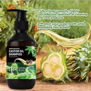 Champú de Aceite de Ricino Jamaicano 200ml Nutritivo para el Crecimiento del Cabello, Uso Diario, Cabello Seco y Encrespado - Product Image 5