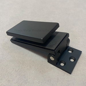 Solid Brass North American Style Matt Black Framelsss <b>Shower</b> <b>Door</b> Hardware <b>Fitting</b> <b>Shower</b> <b>Door</b> Hinge - Product Image 3