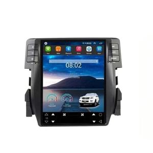 หน้าจอแอนดรอยด์ 14 ขนาด 10.4 นิ้ว สำหรับรถยนต์ฮอนด้า ซีวิค ปี 2016-2020 จอแบบเทสลา วิทยุติดรถยนต์ ระบบนำทาง GPS เครื่องเล่นวิดีโอ มัลติมีเดีย DSP รองรับ Carplay ชุดหัวหน้าจอพร้อมบลูทูธ - Product Image 1