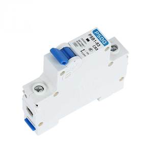 Горячая распродажа: Миниатюрный автоматический выключатель (MCB) 1P DC с сертификатом CE, защита от перегрузок по току (LI), сила разрыва 6 кА, медный, для монтажа на DIN-рейку, промышленный - Product Image 2