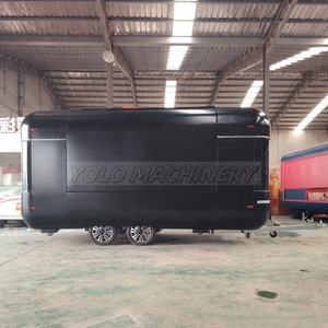 Camion de chariots de nourriture et de remorques de nourriture entièrement équipé d'une rôtissoire de poulet à gaz de cuisine entièrement rotative - Product Image 4