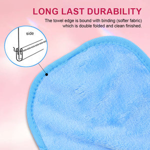 <span class=keywords><strong>Lingettes</strong></span> Nettoyantes Visage en Microfibre Douce <span class=keywords><strong>Lavables</strong></span> et Réutilisables pour Femmes – Outil de Beauté et Démaquillant en Gros - Product Image 3