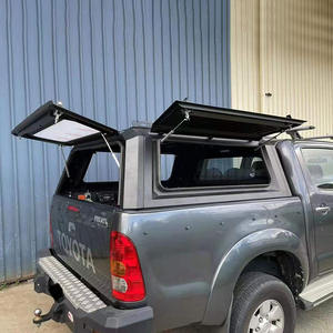 Cubiertas de cama de camioneta con dosel de camión todoterreno impermeable de aleación de aluminio para Toyota Hilux <span class=keywords><strong>Vigo</strong></span> Revo Hardtop - Product Image 2