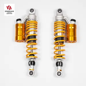 Amortiguador Trasero de Motocicleta de Aluminio con Doble Ajuste para Yamaha Honda <span class=keywords><strong>Nmax</strong></span> Vmax - Product Image 1
