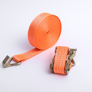 <span class=keywords><strong>Tensor</strong></span> de Carga para Camión con Trinquete, Correa de Amarre de 5 cm con Doble Fila de Ganchos, Grosor de Correa de 2 mm, Longitud de 10 Ojales, Poliéster, para Automóvil - Product Image 5