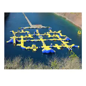 parque acuatico gonflable水上障碍赛水上运动娱乐定制浮动充气水上乐园