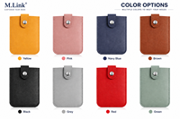 Porte-cartes minimaliste en cuir PU, porte-carte d'identité fin, porte-cartes multiples, portefeuille, livraison directe d'usine