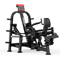 Máquina de remo YINQIAN PT04B con carga de discos de peso libre, ajustable, para entrenamiento deportivo de fitness de espalda y cuerpo completo