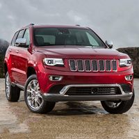 Ensemble de phares VLAND 12V compatible avec Grand Cherokee WK2 4ème génération 2014-2021, réflecteurs ambre/transparent, paire