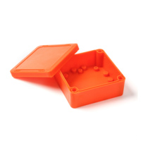 Boîtier de jonction électronique extérieur étanche certifié IP65 CE ROHS 85*85*40 en ABS, plage de température -40~+75°C