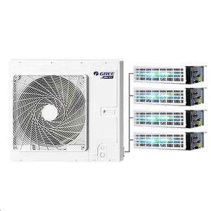 Điều hòa không khí đa vùng 35000 BTU, máy bơm nhiệt, không ống dẫn, biến tần, đa vùng, Gree U-match, điều hòa không khí đa dàn lạnh - Product Image 2