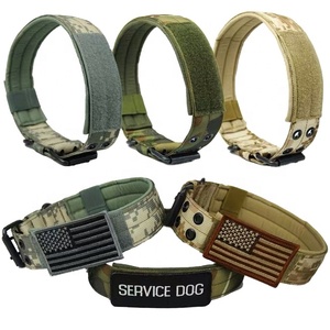 Collar de Adiestramiento para Perros Ajustable y Resistente, Diseño Moderno, Nailon Sólido, Acolchado Suave, Hebilla de Metal, Correa Personalizada para Perros Grandes - Product Image 1