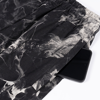 Shorts décontractés en polyester de haute qualité en gros, logo de marque personnalisé, shorts pour hommes grandes tailles