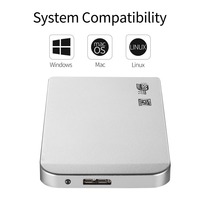 Dernier SSD externe portable USB 3.0 Type-C 1 To 2 To 4 To 8 To pour ordinateur portable, PC et stockage mobile