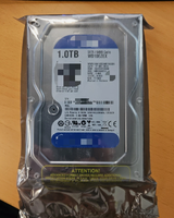 Hard Disk Internal WD10EZEX 1TB Baru 7200RPM Drive Mekanik Desktop dengan Cangkang Logam Aplikasi Server SATA CMR