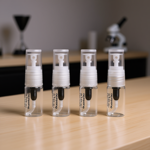 Flacon en verre Mub avec bouchon à vis 2ml 3ml 5ml 10ml pour échantillon de parfum, emballage pour soins personnels - Product Image 2