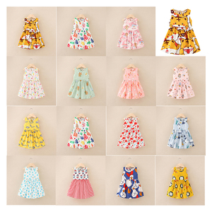 Venta al por Mayor 2022, Nuevo Vestido de Verano para Niños Recién Nacidos, Ropa de Algodón para Niños - Product Image 1