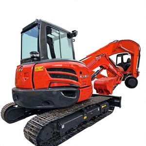 Excavadora Mini Usada Kubota KX163 Oficial al por Mayor, Excavadora Pequeña de 6 Toneladas, Motor Kubota con Certificación CE - Product Image 1