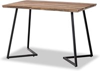 Table à manger avec 4 chaises en métal, très vendue au Japon, ensemble de meubles de salle à manger pour le salon