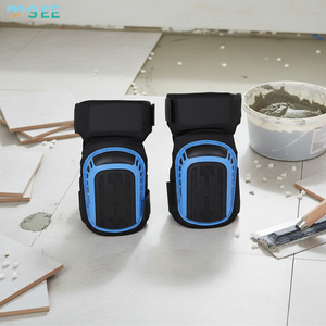 Rodilleras Protectoras de Silicona Reforzadas SeeMore Construction para Trabajadores de Azulejos y Jardinería - Product Image 1