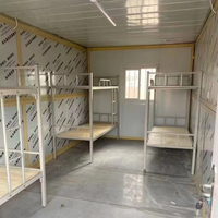 2026 Maisonnette de luxe 20 pieds extensible en conteneur, à structure en acier pliable, avec panneaux sandwich préfabriqués, à vendre