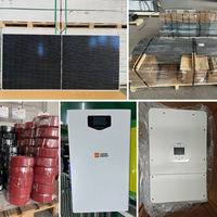 Sistema Solar Híbrido Deye de 10 kW, Batería LFP de Grado A de 10 kW/16 kWh, Solución Solar Integral