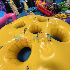 Jeu de course tortue-lapin gonflable interactif super amusant pour activités de team building en plein air - Product Image 3