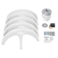 Moteur d'éolienne 800W 12V Générateur à aimants permanents AC pour centrale électrique hybride éolienne solaire Modèle