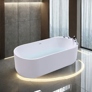 <span class=keywords><strong>Baignoire</strong></span> autoportante en acrylique écologique, <span class=keywords><strong>baignoire</strong></span> moderne en pierre artificielle pour la rénovation de salles de bain, idéale pour appartements et hôtels - Product Image 1