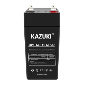 Batería UPS de Plomo-Ácido Sellada Recargable VRLA <span class=keywords><strong>KAZUKI</strong></span> HP4-4 4V 4.5AH, Vida Útil de 10 Años, Color Personalizado para UPS Doméstico - Product Image 1
