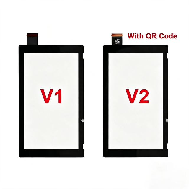 Original HAC-001 Touch Screen for Nintendo for Switch V1 & V2 Code Replacement Display Screen Digitizer Game Accessories