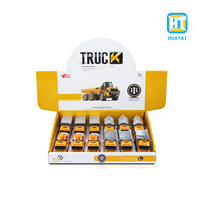 Modèle de camion en alliage plastique moulé sous pression Ingénierie Bétonnière Construction Voiture Jouets pour enfants Cadeau