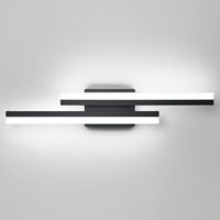 Worbest Lampe de miroir de salle de bain rétractable à LED 5CCT dimmable, éclairage intérieur pour salle de bain, montage mural ETL/cETL