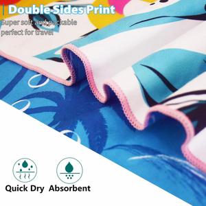 Toalla de Playa de Microfibra Personalizada con Logotipo OEM, sin Arena, con Diseño Impreso - Product Image 4