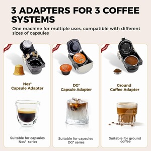 Per Dolce Gusto per polvere Nespresso 3 in1 macchina per caffè Espresso calda/fredda più Capsule macchina da caffè regalo per amante/papà per - Product Image 5