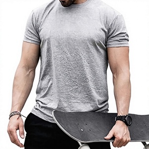 T-shirt pour homme de haute qualité 100% coton, prix de gros, manches courtes, décontracté, unisexe, tissu jersey écologique, saison estivale, livraison rapide - Product Image 4