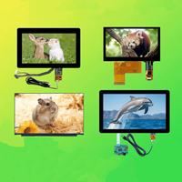 Pilote de qualité industrielle ST7262 IC Écran LCD TFT IPS haute résolution de 4.3 pouces Interface RVB Rétro-éclairage LED Haute luminosité