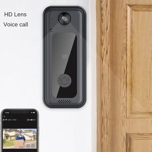 กริ่งประตูไร้สาย 720P สำหรับธุรกิจข้ามพรมแดน ประหยัดพลังงาน ตรวจจับรูปร่างมนุษย์ เสียงสองทาง ควบคุมผ่านมือถือ - Product Image 3