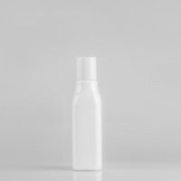 Flacon de lotion en verre blanc opaque de 50g/40ml/100ml/120ml avec pompe et pot à crème en verre avec couvercle