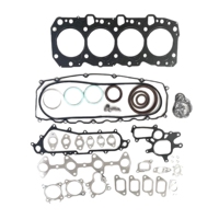 Kit complet de joints de révision moteur 0411167020 pour moteur diesel 1KZ-TE 3.0L, incluant le joint de culasse, compatible Prado Hilux Surf Auto