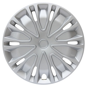 Enjoliveurs de roues de <span class=keywords><strong>12</strong></span> pouces, noir et vert bicolore, style universel, en plastique PP, pièces extérieures sportives pour voiture, lot de 4 - Product Image 2