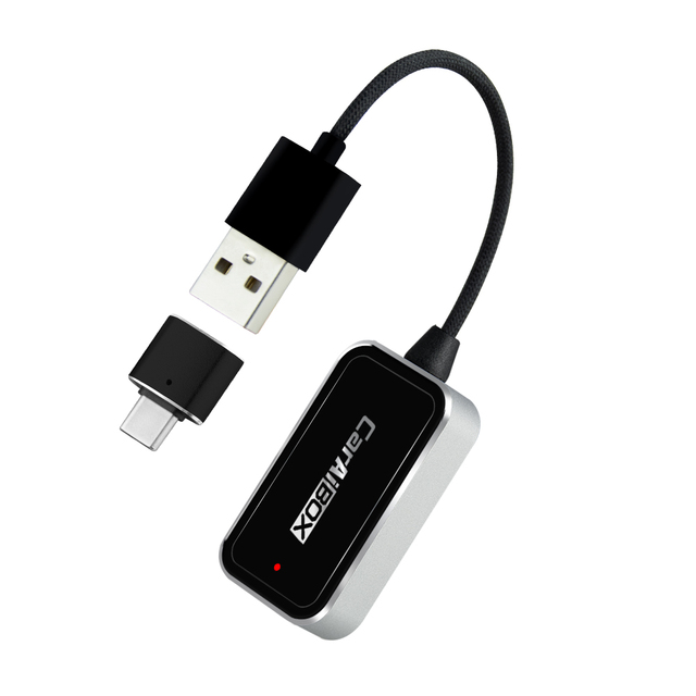 Wireless CarPlay Adapter with for HDMI iPhone Apple CarPlay Video Streaming Dongle Wired and Wireless Magic Box for Cars